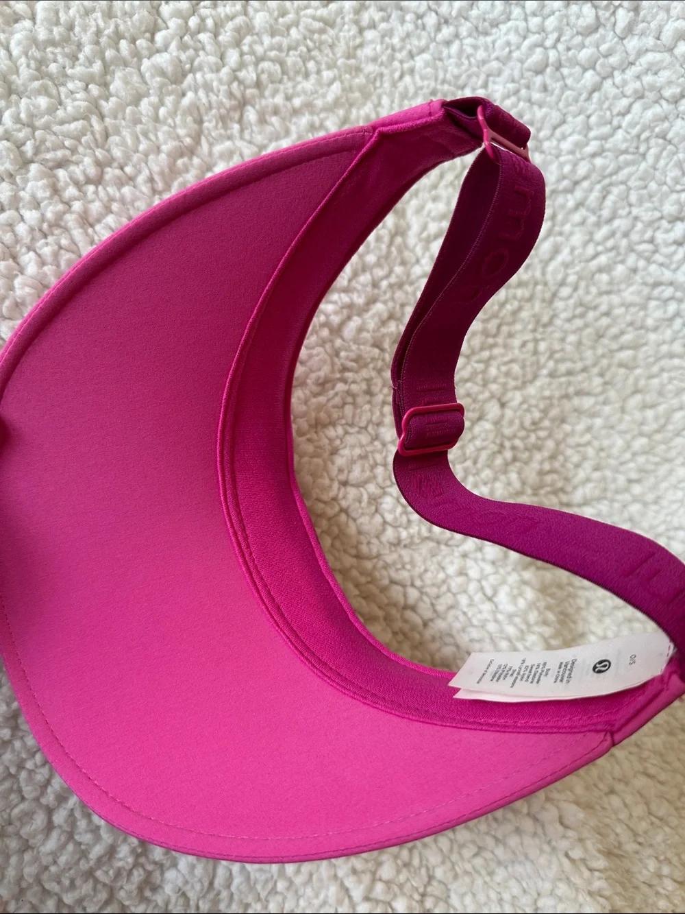 lululemon athletica Hot Pink Performance Visor